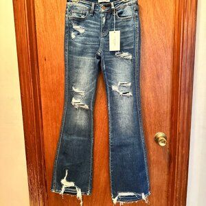 NWT high rise Flying Monkey Flares size 26